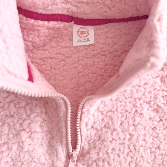 Sherpa Girls Blush Pink Sweater - Picture 4 of 6